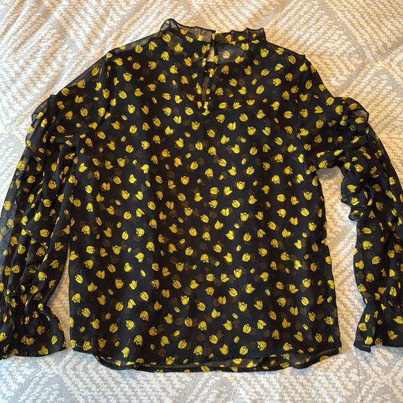 Who What Wear Ruffle Blouse - Small - Picture 2 of 4